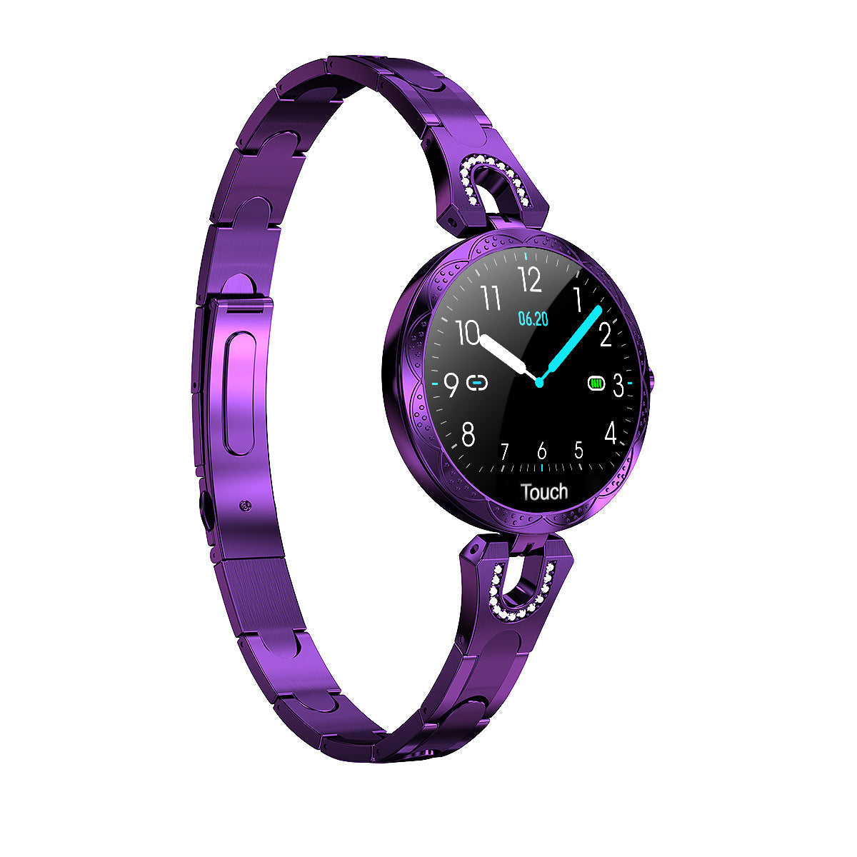 Fashion Women's Smart Watch Waterproof Wearable Device Heart Rate Monitor Sports Smartwatch for Women Ladies Nocturna-Pro
