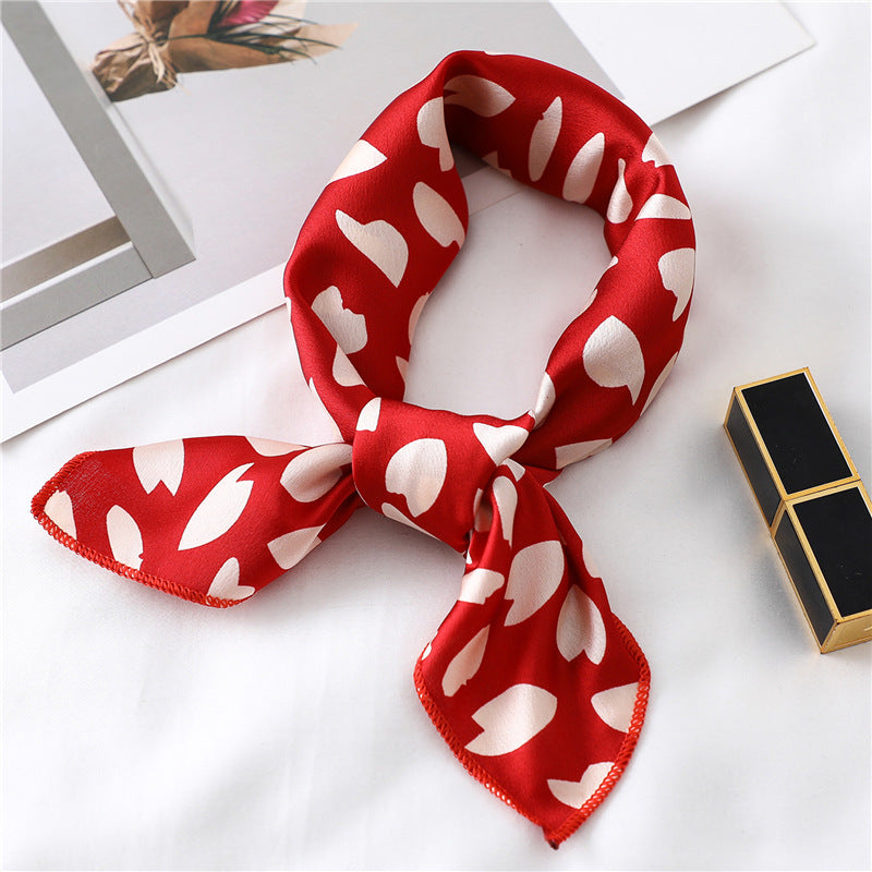 Small Scarf Professional Stewardess Silk Hair Band Nocturna-Pro