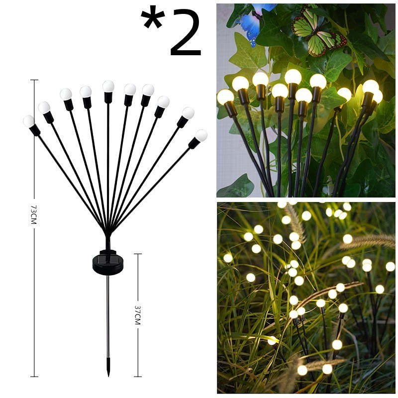 LED Pneumatic Firefly Ground Plug-in Lamp Nocturna-Pro