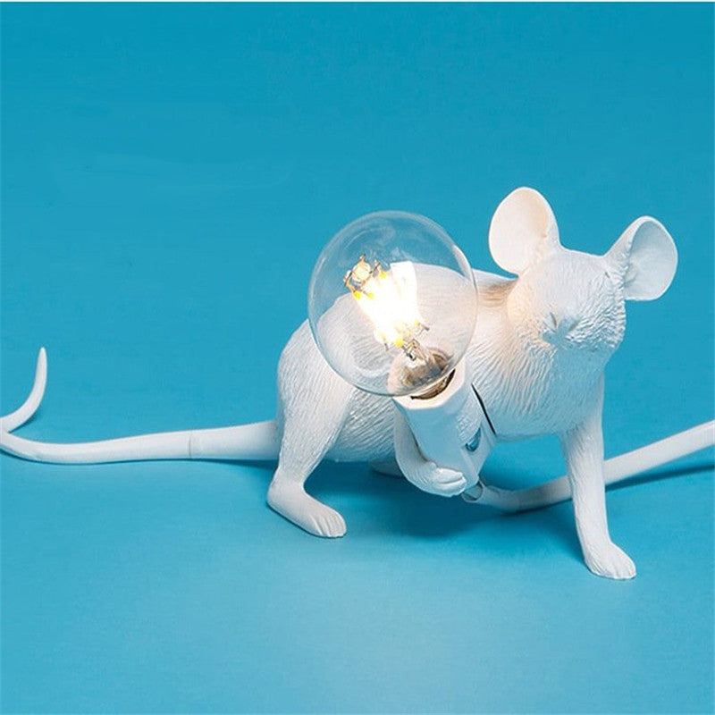 Nordic Creative Resin Mini Animal Mouse Light Nocturna-Pro