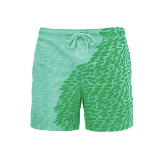 Magical Change Color Beach Shorts Summer Men Swimming Trunks Swimwear Swimsuit Quick Dry bathing shorts Beach Pant Nocturna-Pro