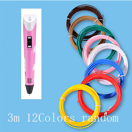3D print pen 3D pen two generation graffiti 3D stereoscopic paintbrush children puzzle painting toys Nocturna-Pro