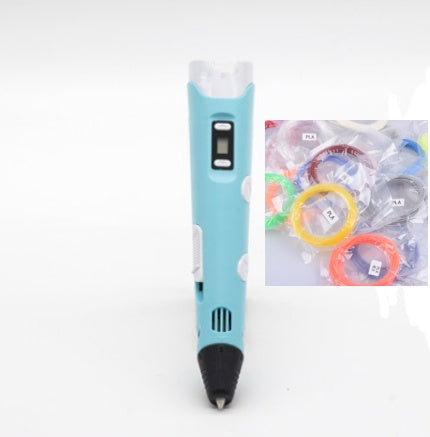 3D print pen 3D pen two generation graffiti 3D stereoscopic paintbrush children puzzle painting toys Nocturna-Pro