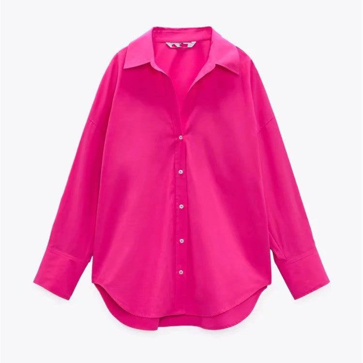 Urban Casual Multi-color Poplin Shirt Nocturna-Pro