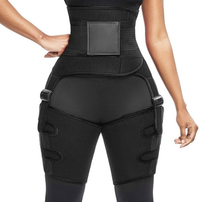 Sports Waist Belt Adjustable One-piece Girdle Leg Straps Nocturna-Pro
