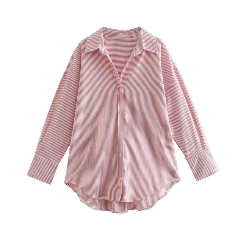 Urban Casual Multi-color Poplin Shirt Nocturna-Pro
