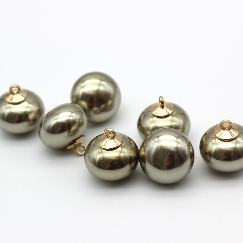 Pearl Gold Bottom Decorative Button Nocturna-Pro