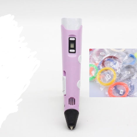3D print pen 3D pen two generation graffiti 3D stereoscopic paintbrush children puzzle painting toys Nocturna-Pro
