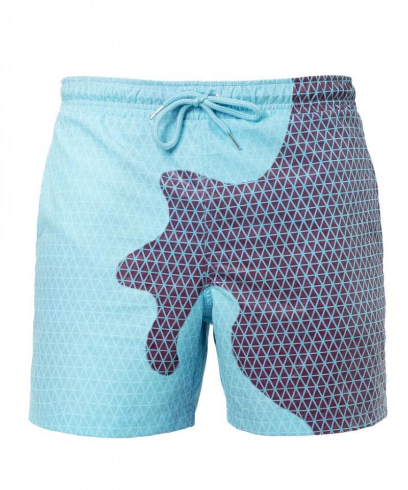 Magical Change Color Beach Shorts Summer Men Swimming Trunks Swimwear Swimsuit Quick Dry bathing shorts Beach Pant Nocturna-Pro