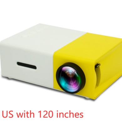 Portable Projector 3D Hd Led Home Theater Cinema HDMI-compatible Usb Audio Projector Yg300 Mini Projector Nocturna-Pro
