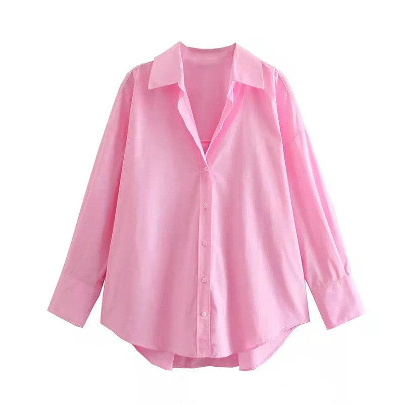 Urban Casual Multi-color Poplin Shirt Nocturna-Pro