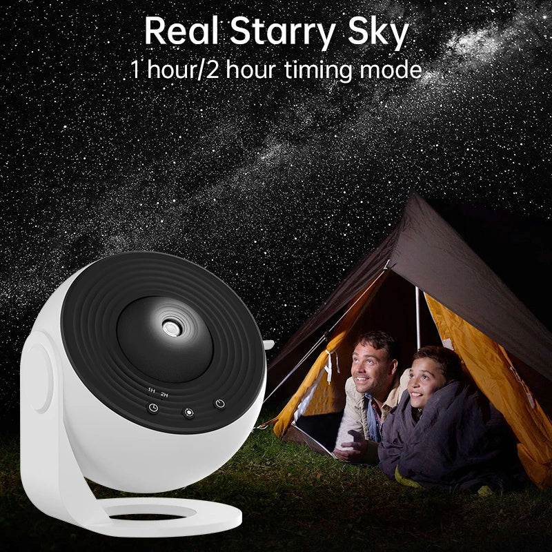 Night Light Galaxy Projector Starry Sky Projector 360 Rotate Planetarium Lamp For Kids Bedroom Valentines Day Gift Wedding Deco Nocturna-Pro