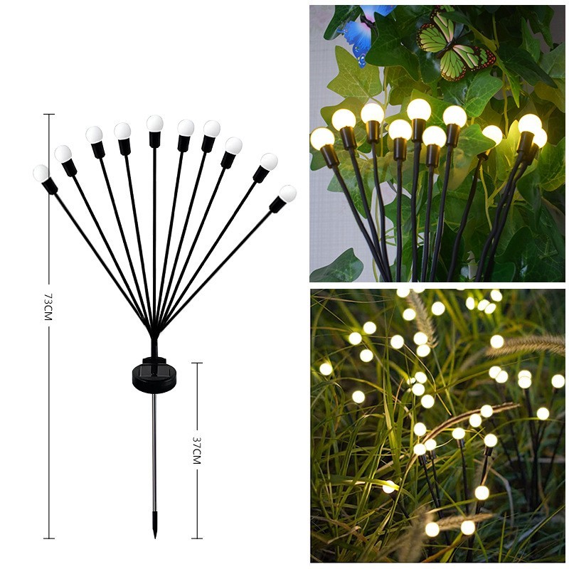 LED Pneumatic Firefly Ground Plug-in Lamp Nocturna-Pro
