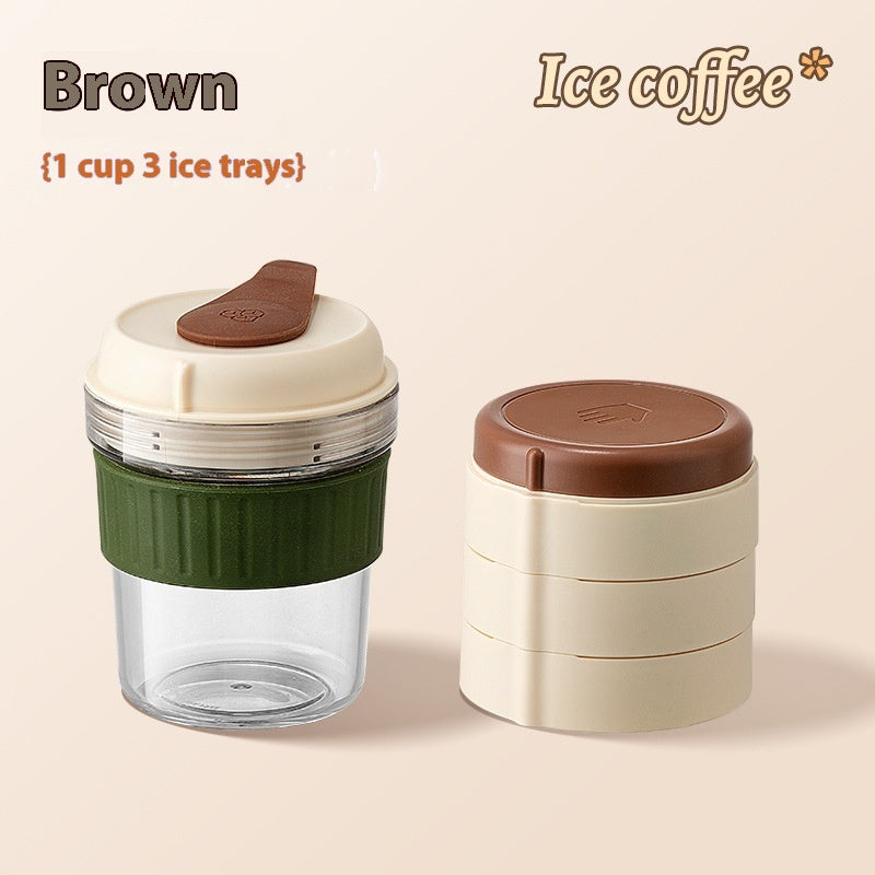 Cold Cup Portable Coffee With Ice Tray Nocturna-Pro