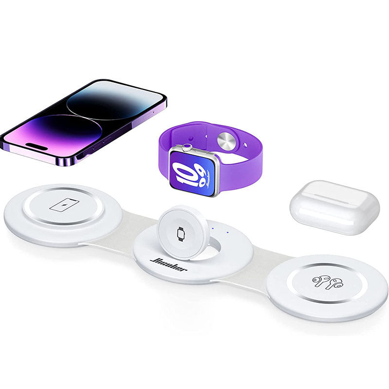 Three In One Wireless Foldable Magnet 15W Nocturna-Pro