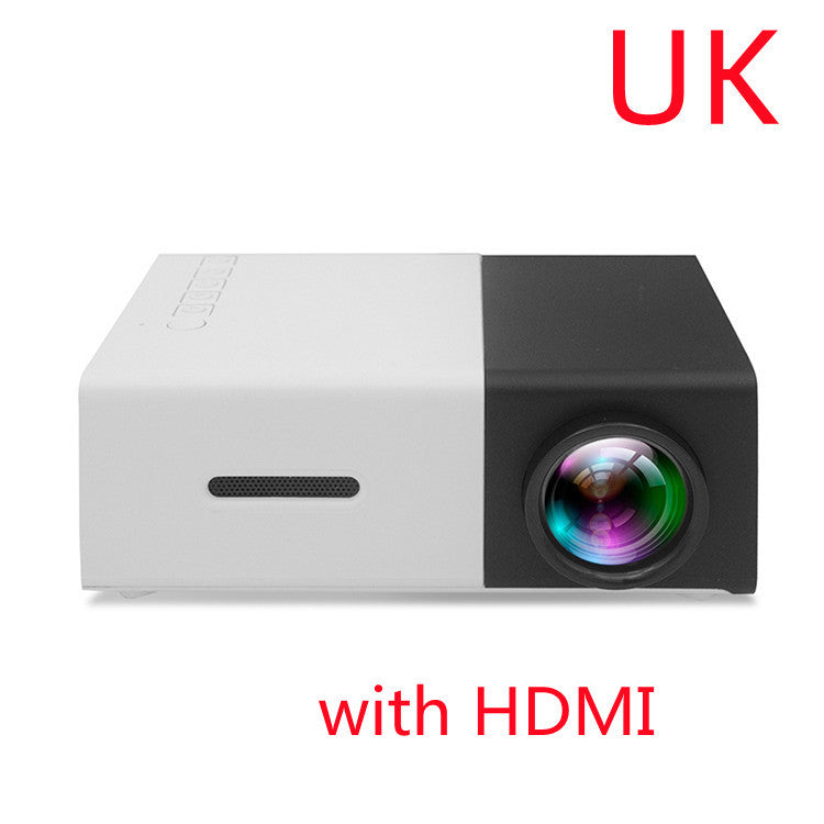 Portable Projector 3D Hd Led Home Theater Cinema HDMI-compatible Usb Audio Projector Yg300 Mini Projector Nocturna-Pro