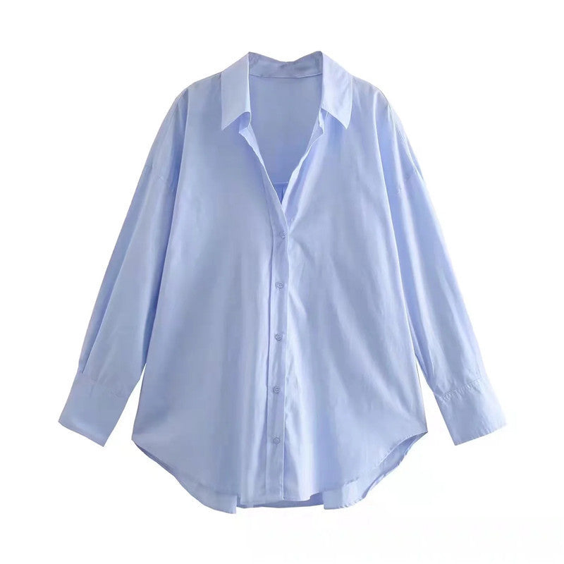 Urban Casual Multi-color Poplin Shirt Nocturna-Pro