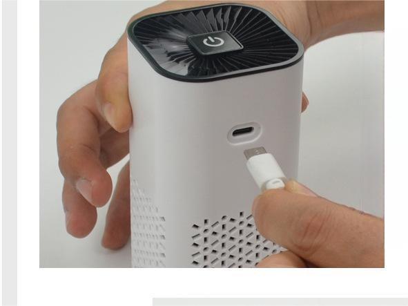 Car Air Purifier Portable Negative Ion Generator Remove Formaldehyde Dust Smoke Air Freshen Washer For Home Car Nocturna-Pro