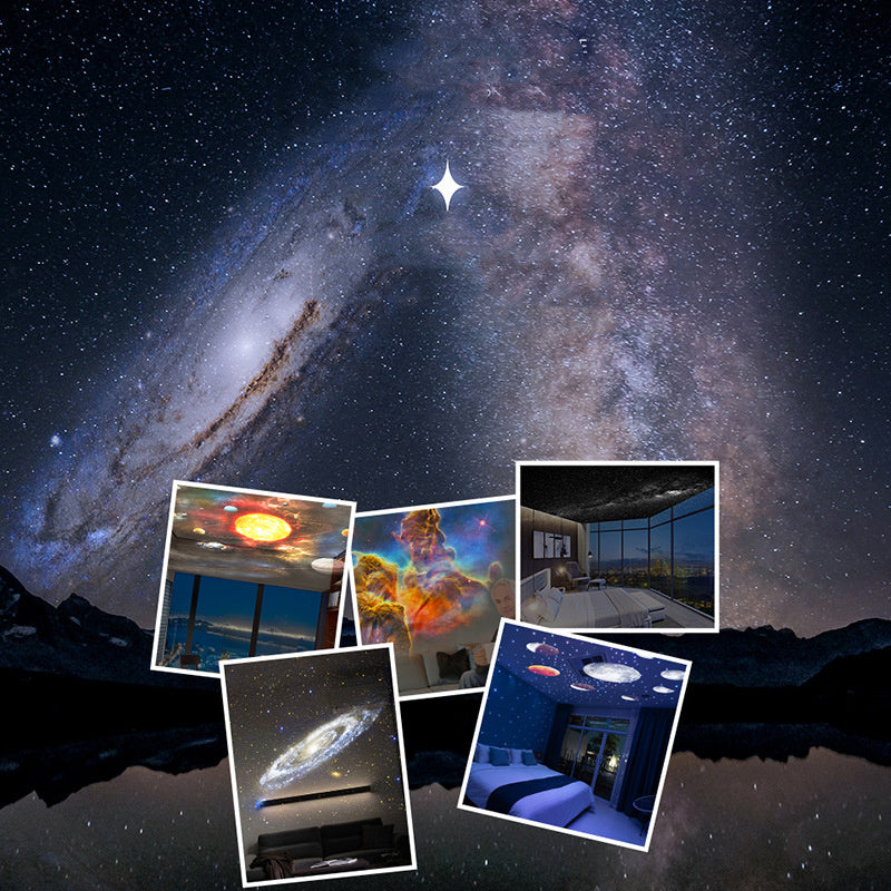 Night Light Galaxy Projector Starry Sky Projector 360 Rotate Planetarium Lamp For Kids Bedroom Valentines Day Gift Wedding Deco Nocturna-Pro