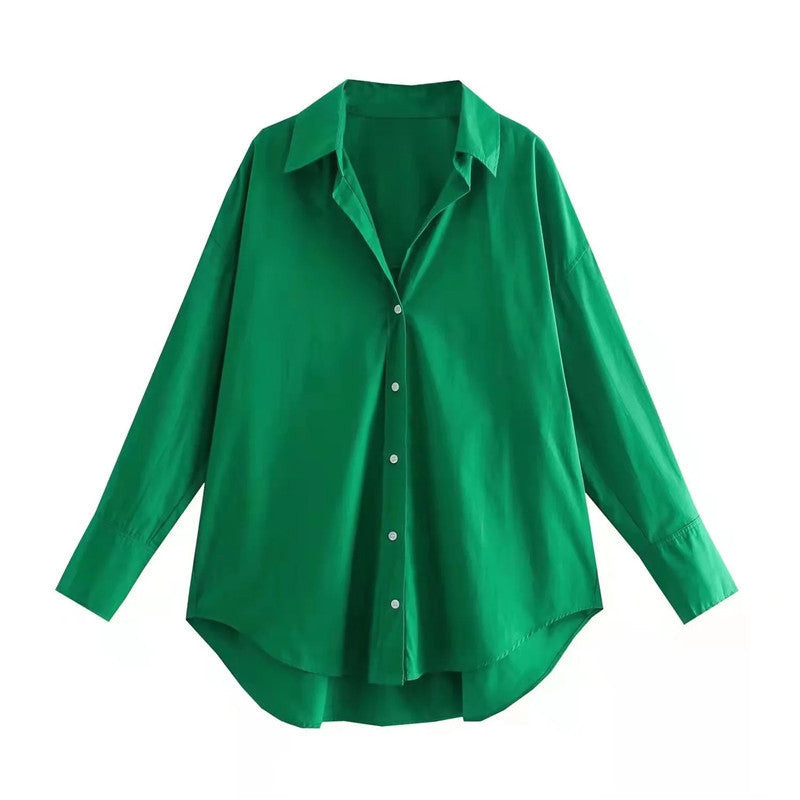 Urban Casual Multi-color Poplin Shirt Nocturna-Pro
