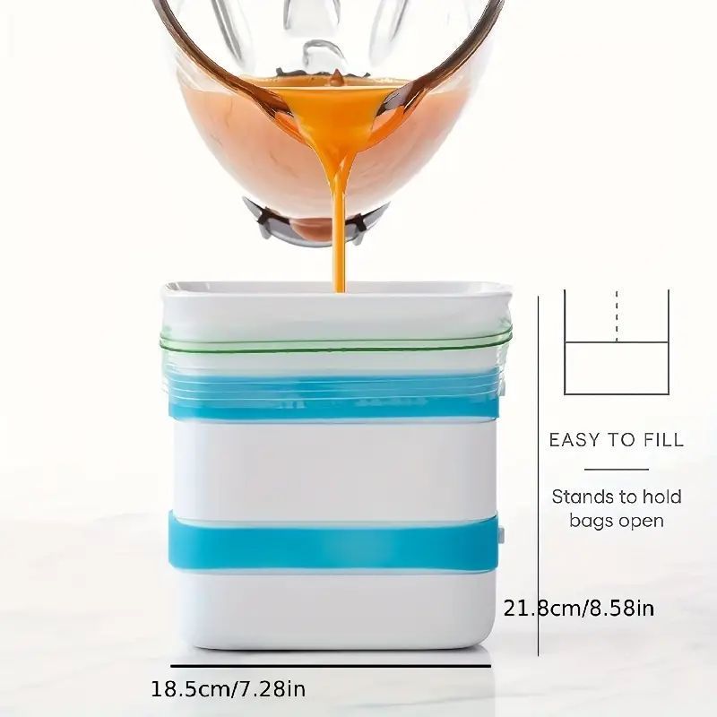 Meal Preparation Bag Container For Frozen Leftovers And Soup Kitchen Gadgets Nocturna-Pro
