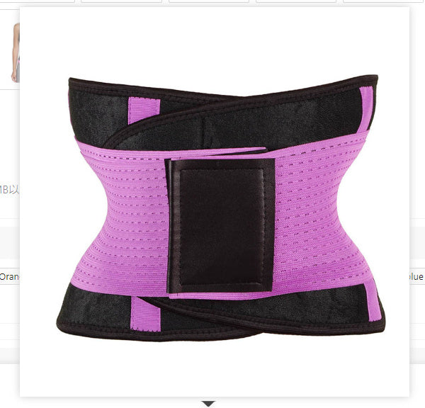 Waist Trimmer Belt Body Shaper Abdominal Trainer Weight Loss Fat Burning Straps Nocturna-Pro
