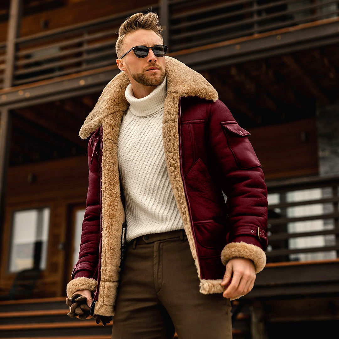Winter Jacket Mens Military Fleece Warm Jackets Male Fur Collar Coats Army Tactical Jacket Nocturna-Pro