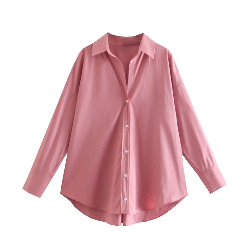 Urban Casual Multi-color Poplin Shirt Nocturna-Pro