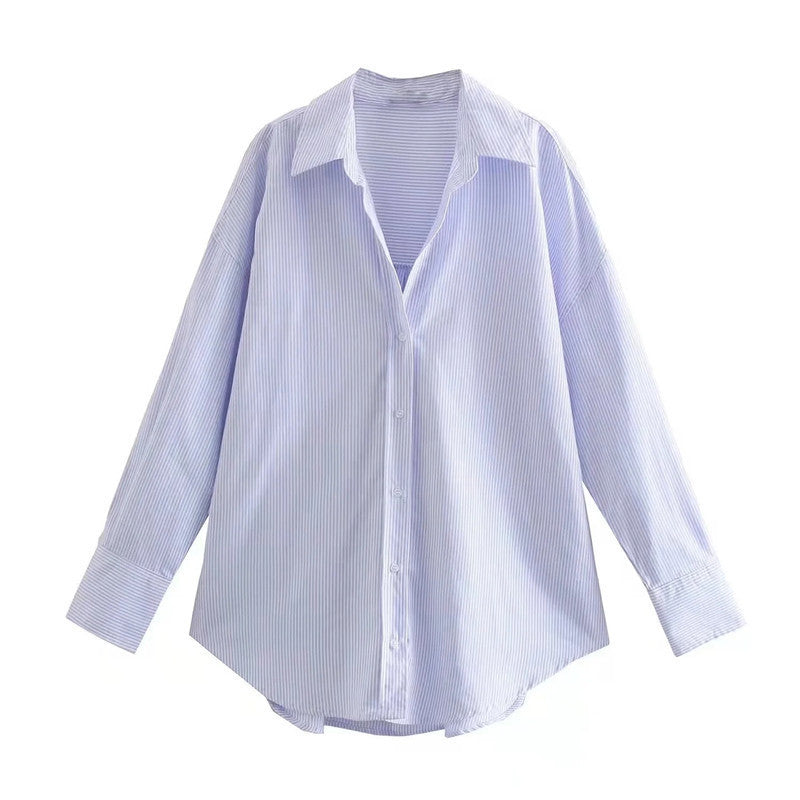 Urban Casual Multi-color Poplin Shirt Nocturna-Pro