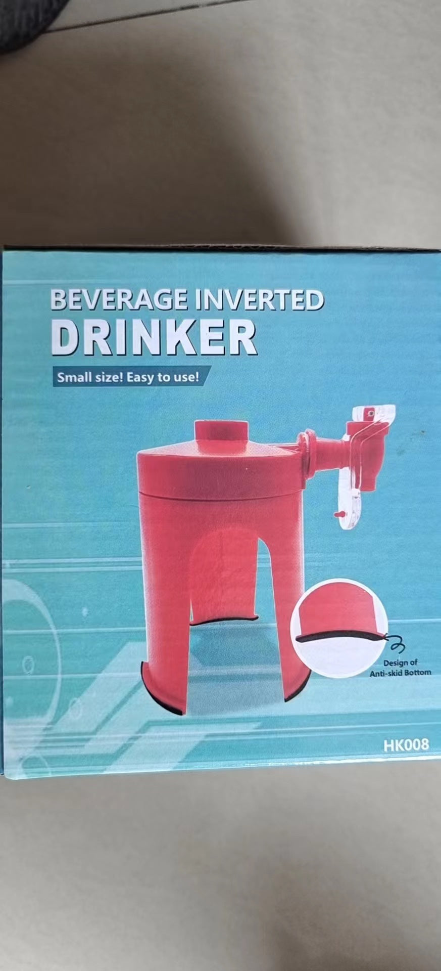 Water Jug Soda Beverage Dispenser Bottle Coke Upside Down Drinking Water Distributeur Gadget Party Home Bar Kitchen Gadget Nocturna-Pro