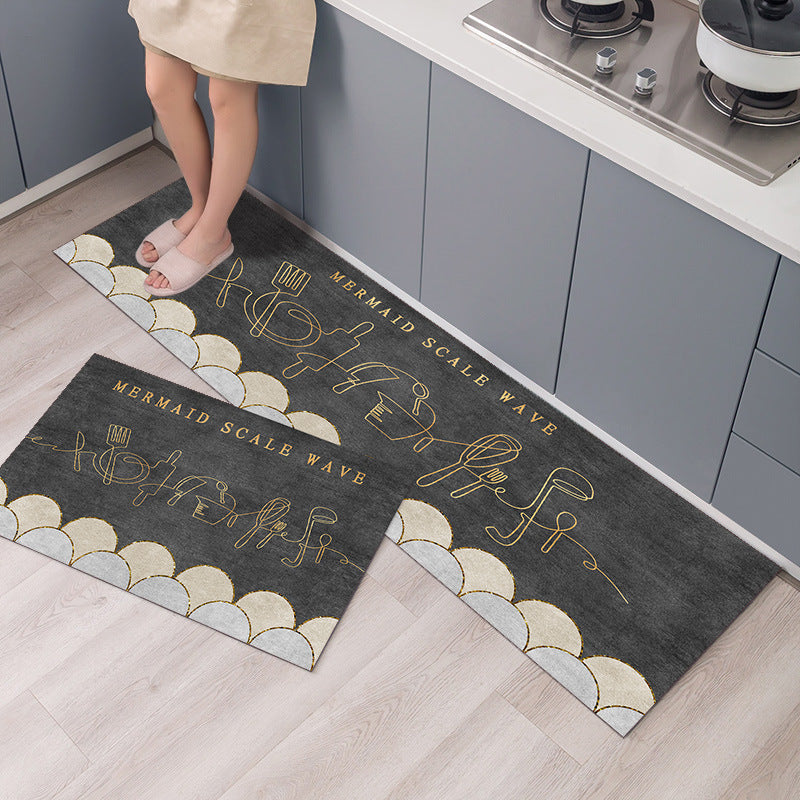 Kitchen Mat Long Floor Mat Carpet Bedside Carpet Nocturna-Pro