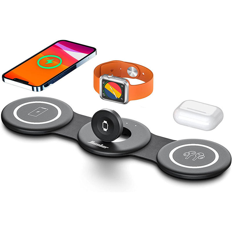 Three In One Wireless Foldable Magnet 15W Nocturna-Pro