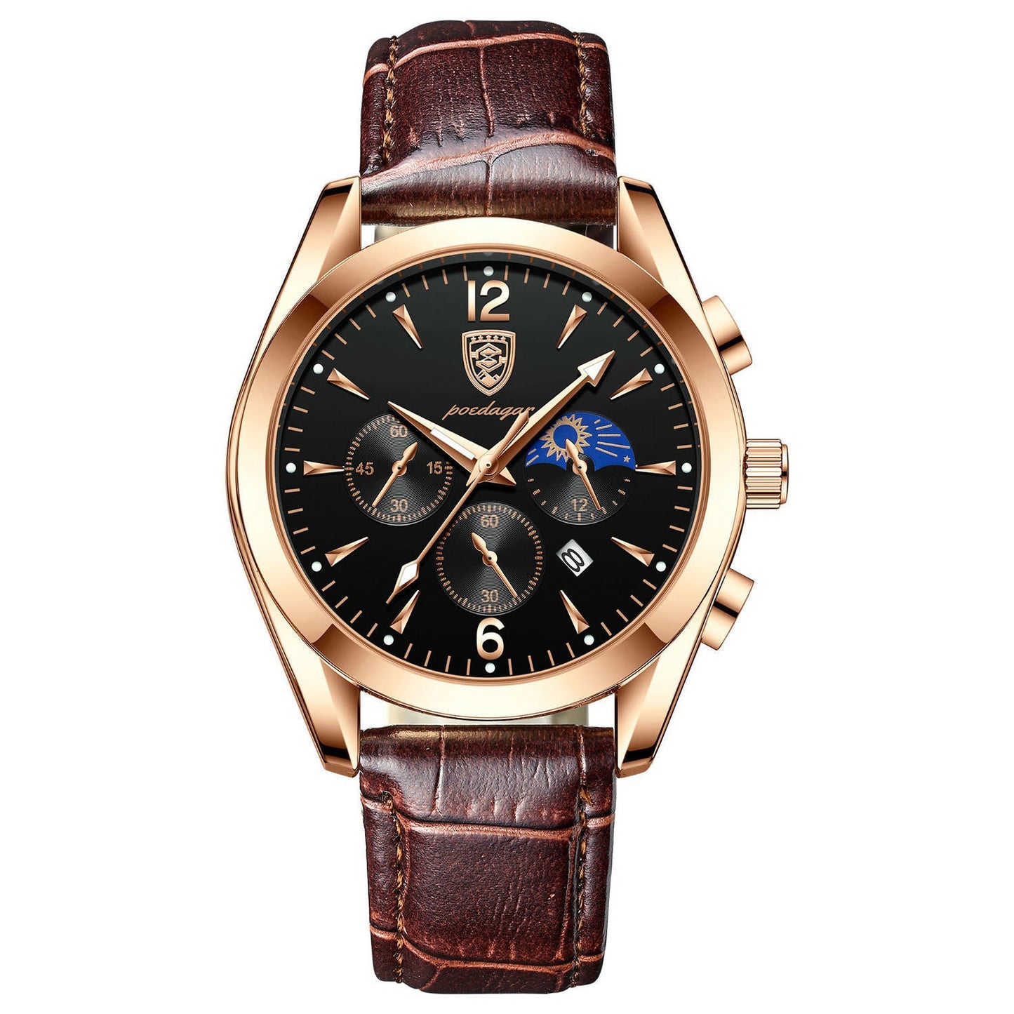 Waterproof Luminous Men's Watch Nocturna-Pro
