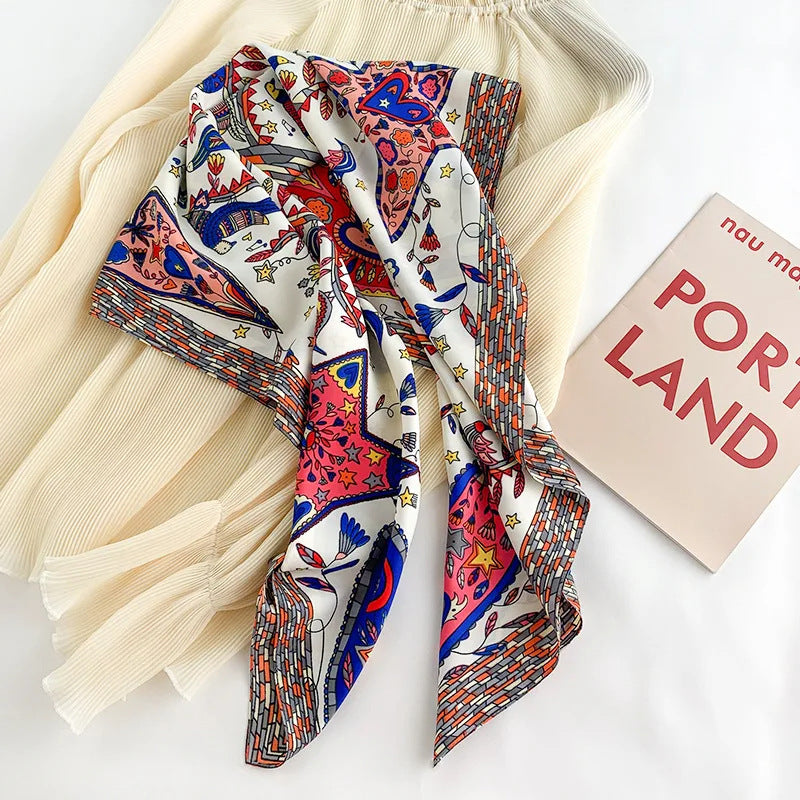 Large Kerchief Women's Spring And Autumn Fashion Printing Nocturna-Pro