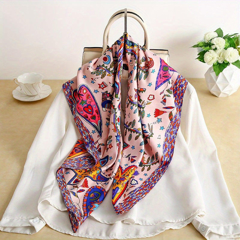 Large Kerchief Women's Spring And Autumn Fashion Printing Nocturna-Pro