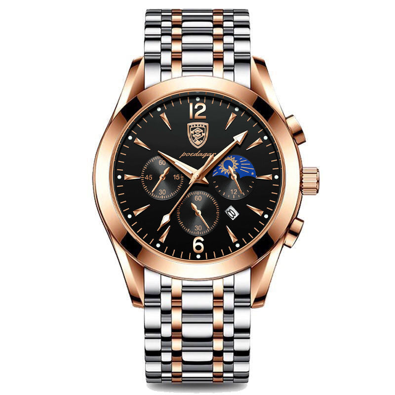 Waterproof Luminous Men's Watch Nocturna-Pro