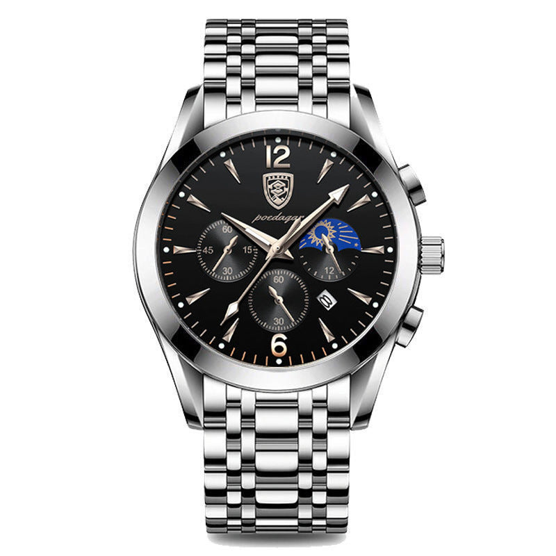 Waterproof Luminous Men's Watch Nocturna-Pro