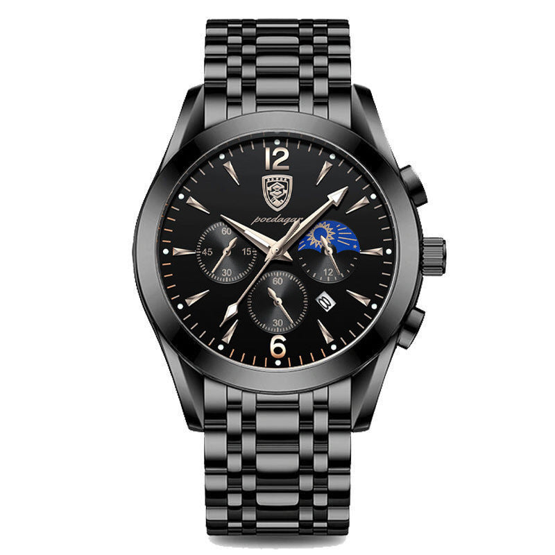 Waterproof Luminous Men's Watch Nocturna-Pro