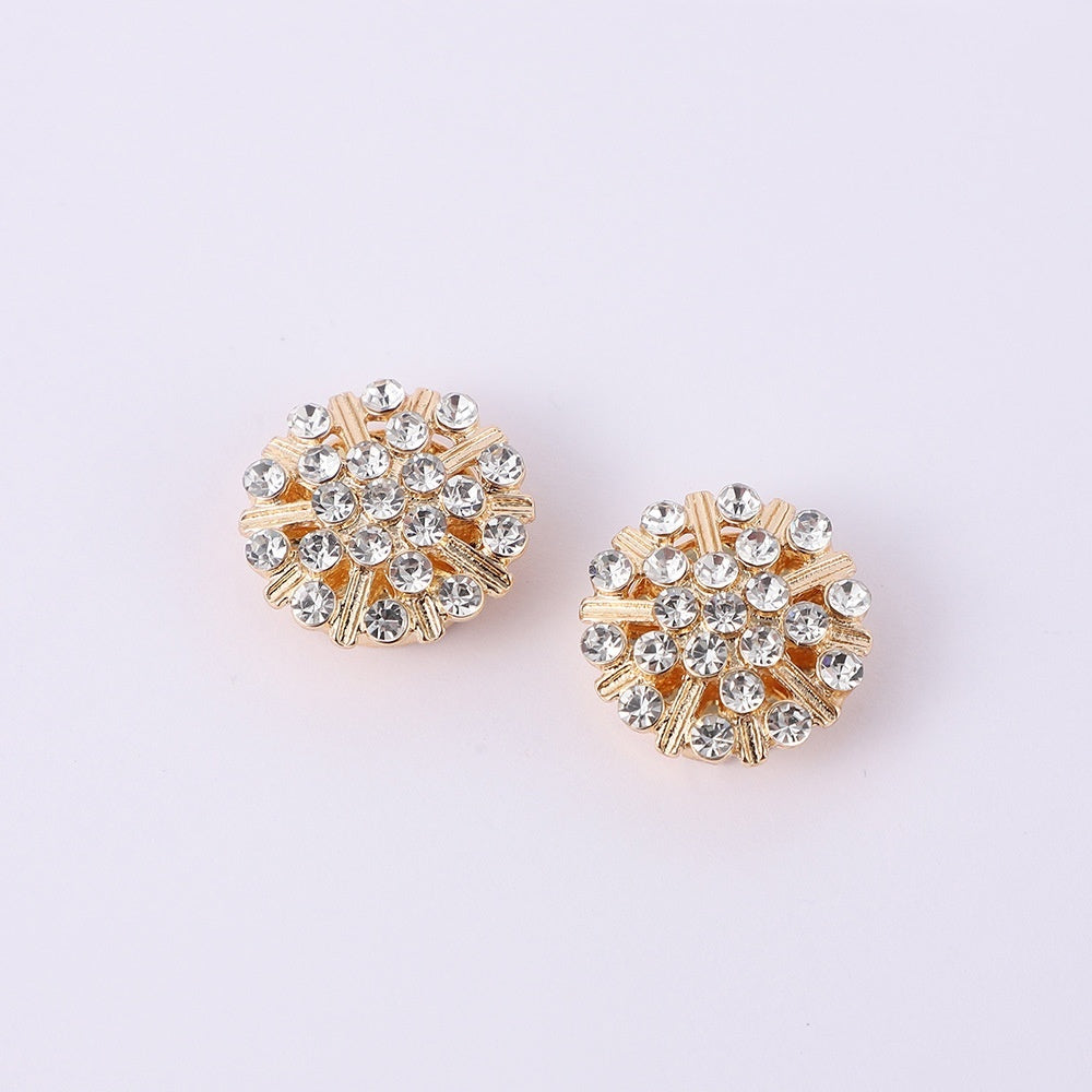Simple Multi-style Inlaid Rhinestone Cufflinks Nocturna-Pro