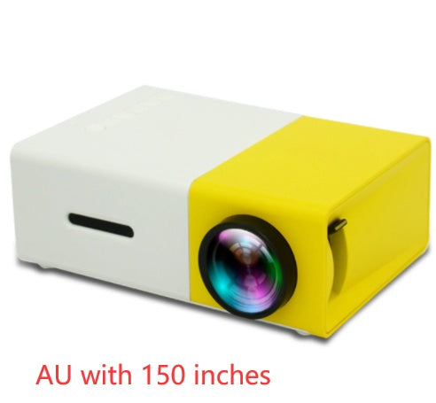 Portable Projector 3D Hd Led Home Theater Cinema HDMI-compatible Usb Audio Projector Yg300 Mini Projector Nocturna-Pro