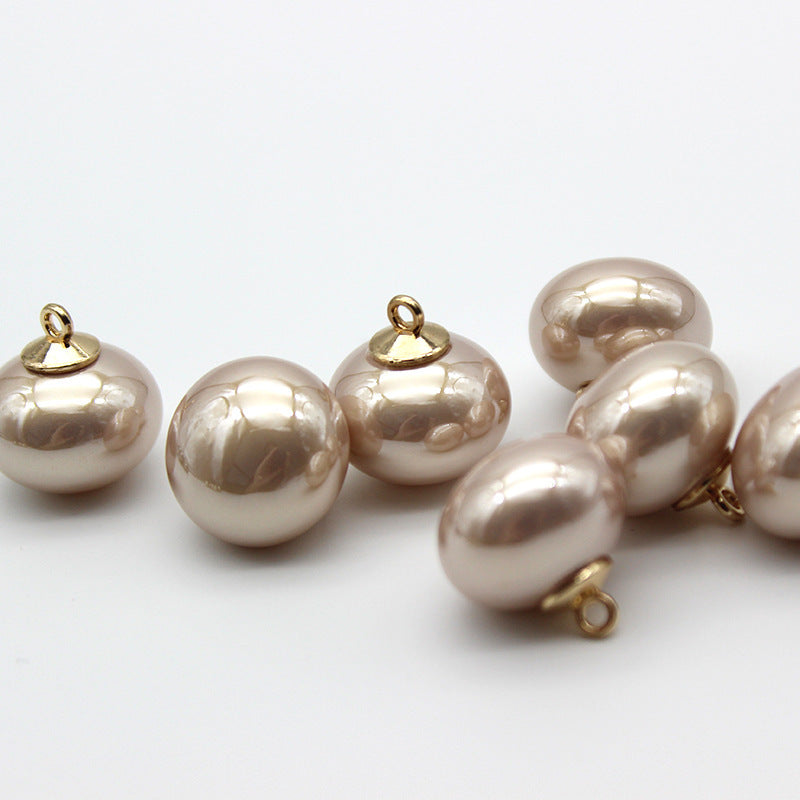 Pearl Gold Bottom Decorative Button Nocturna-Pro