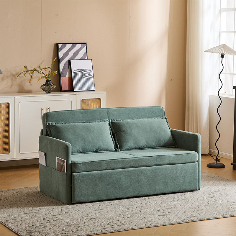 Adult Sleeper Chair Bed, 3-in-1 Convertible Sofa Chair Bed Pull-out Sofa Bed, Convenient Folding Tray Table With USB And Type-C Charging Ports Modern Loveseat For Living Room Cannot Be Sold On Temu Nocturna-Pro