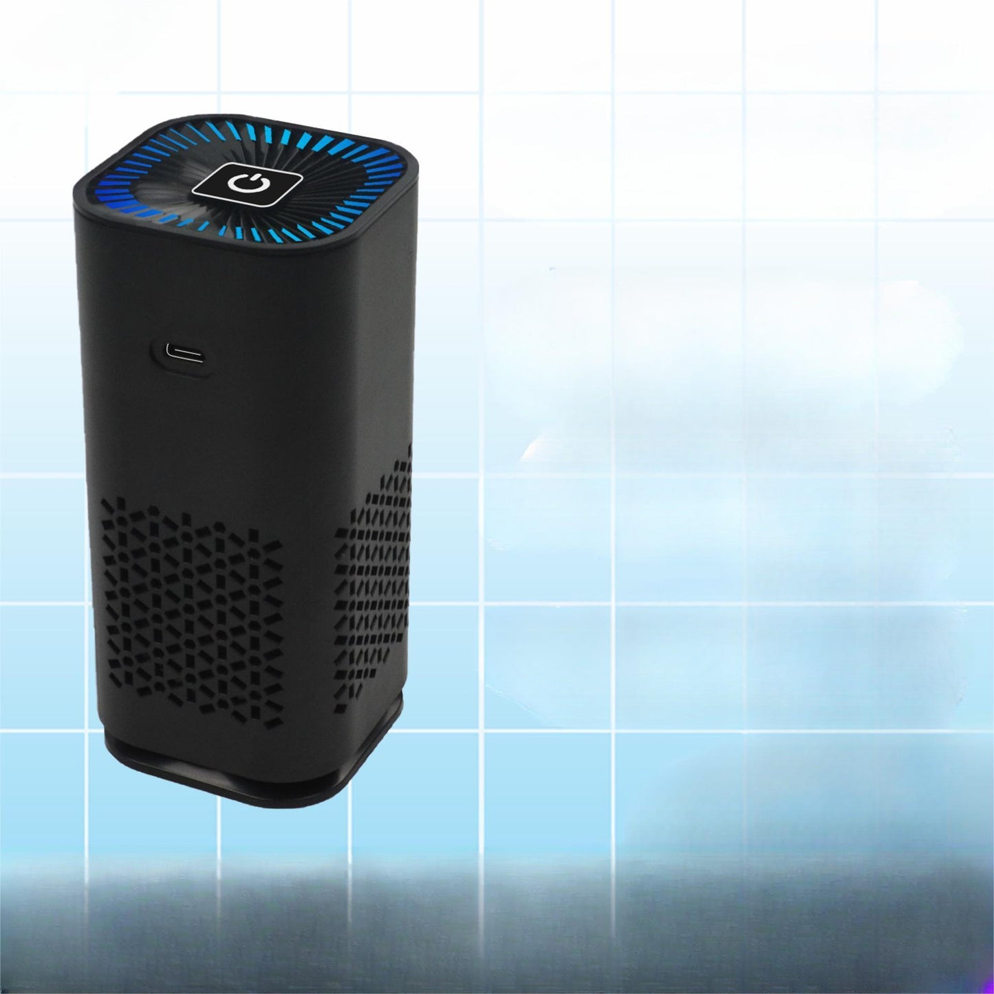 Car Air Purifier Portable Negative Ion Generator Remove Formaldehyde Dust Smoke Air Freshen Washer For Home Car Nocturna-Pro