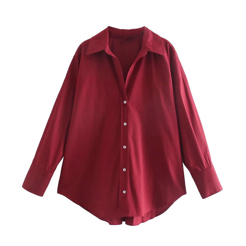 Urban Casual Multi-color Poplin Shirt Nocturna-Pro