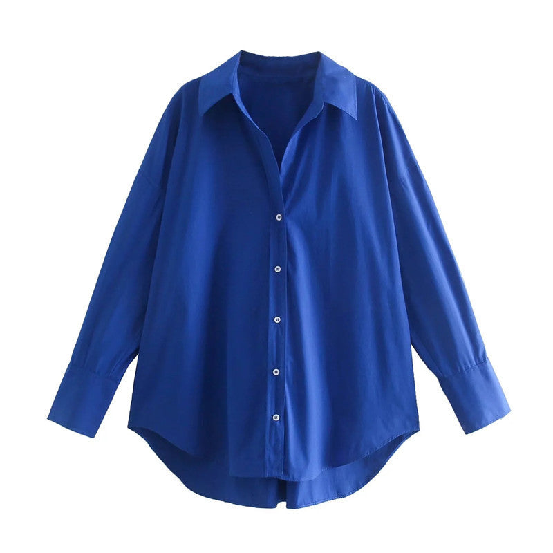 Urban Casual Multi-color Poplin Shirt Nocturna-Pro