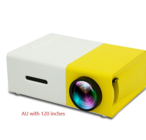 Portable Projector 3D Hd Led Home Theater Cinema HDMI-compatible Usb Audio Projector Yg300 Mini Projector Nocturna-Pro