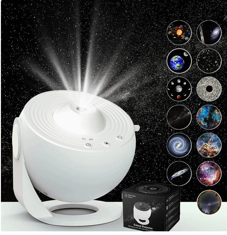 Night Light Galaxy Projector Starry Sky Projector 360 Rotate Planetarium Lamp For Kids Bedroom Valentines Day Gift Wedding Deco Nocturna-Pro