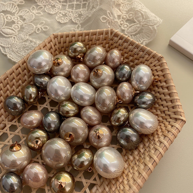 Pearl Gold Bottom Decorative Button Nocturna-Pro