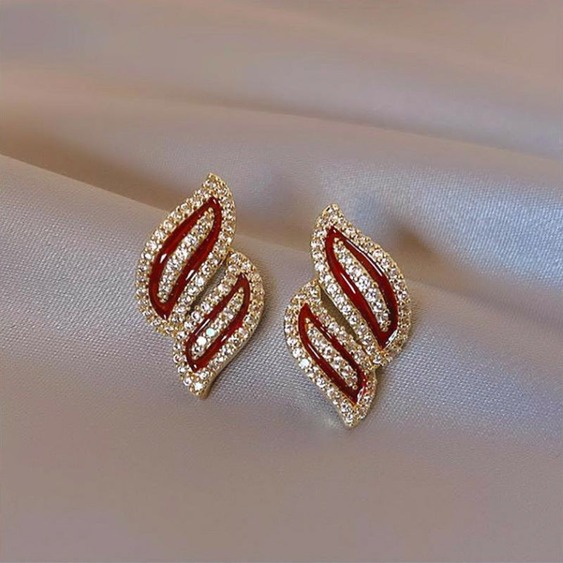 Elegant Leaf Earrings Fashion Earrings Nocturna-Pro