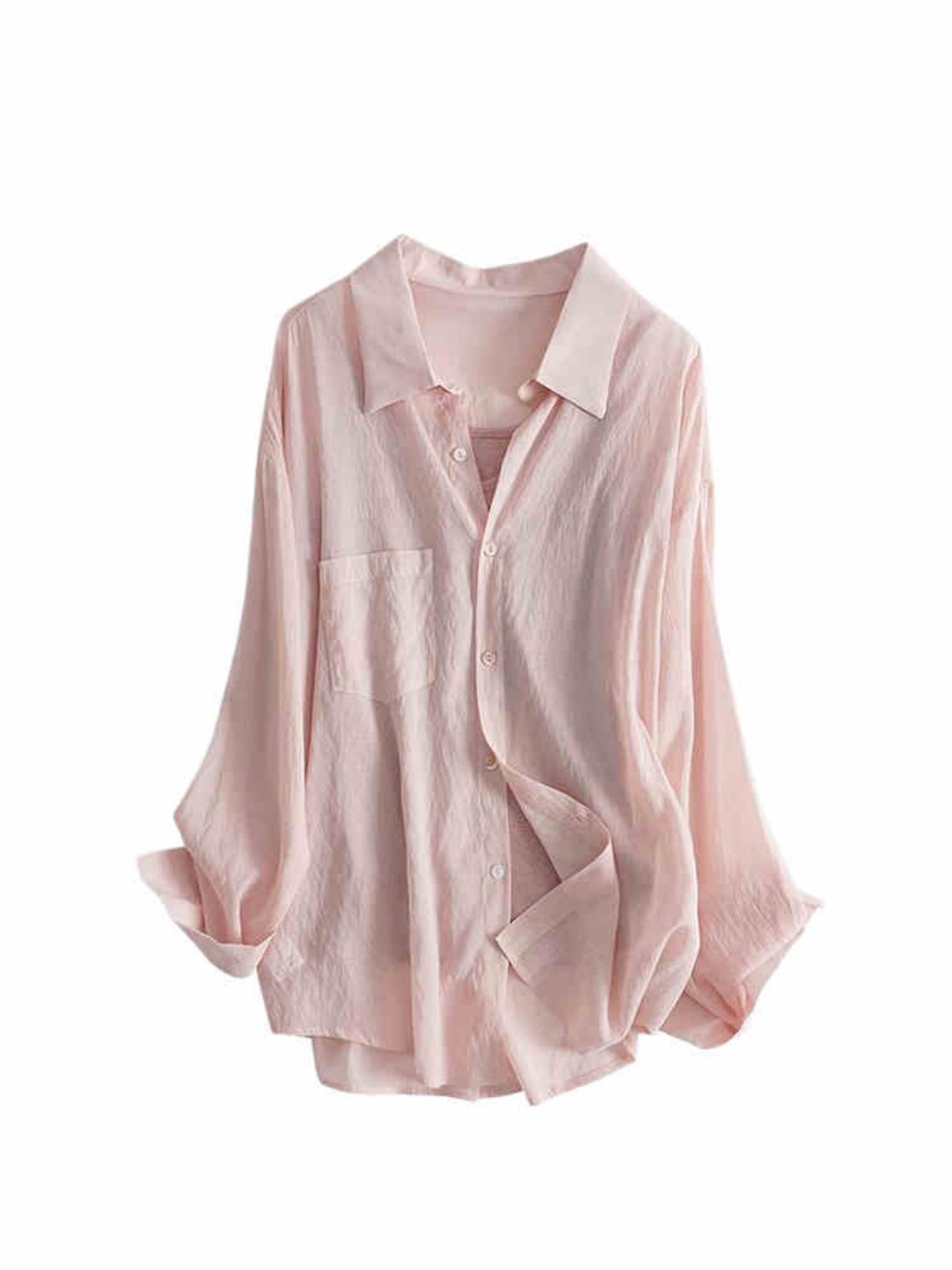 Skinny French Thin Sunscreen Shirt Nocturna-Pro
